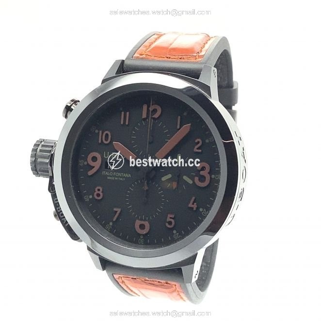 IMG_9085 U-Boat Flightdeck Mens watch Unisex Automatic Steel 7094 Replica 2