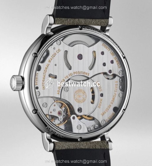 IMG_9085 IWC Portofino Hand-Wound Mens watch Unisex Manual winding Steel IW510115 Replica 2