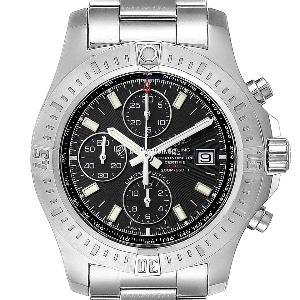 IMG_9085 Breitling Colt Mens watch Unisex Automatic Steel A13388 Replica 2