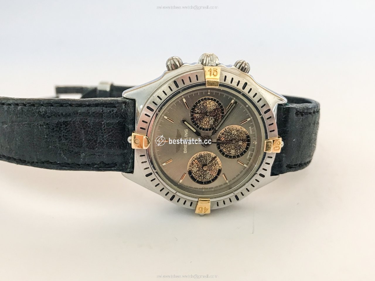 IMG_9085 Breitling Callisto Mens watch Unisex Manual winding Steel B11045 Replica 2