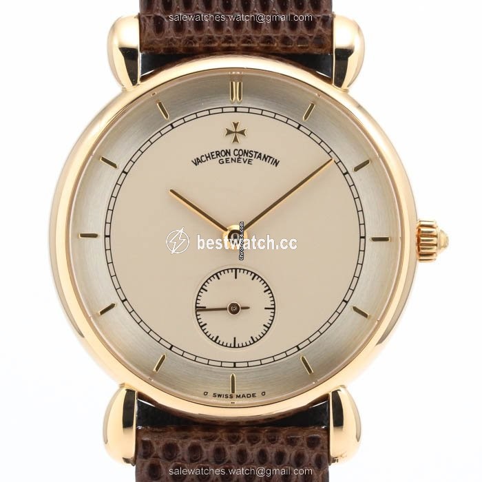 IMG_9085 Vacheron Constantin Historiques Mens watch Unisex Manual winding Yellow gold 92084 000J-4 Replica 2