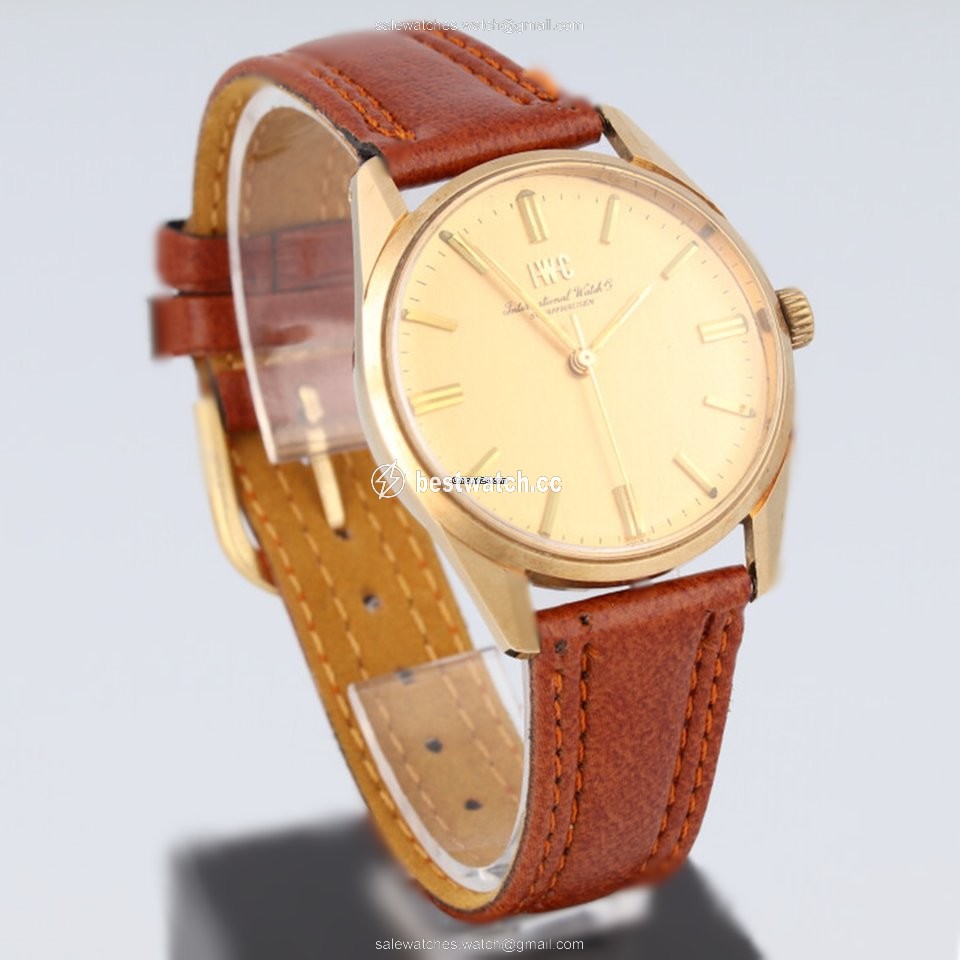 IMG_9085 IWC Womens watch Manual winding Gold Steel R 910 Replica 2