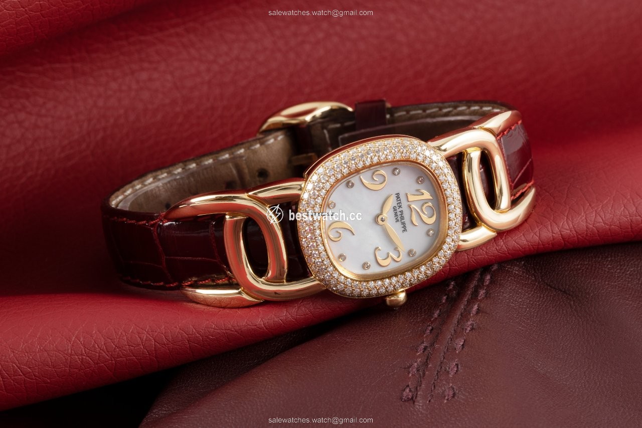 Patek Philippe Golden Ellipse Womens watch Quartz Yellow gold 4831 Replica 2