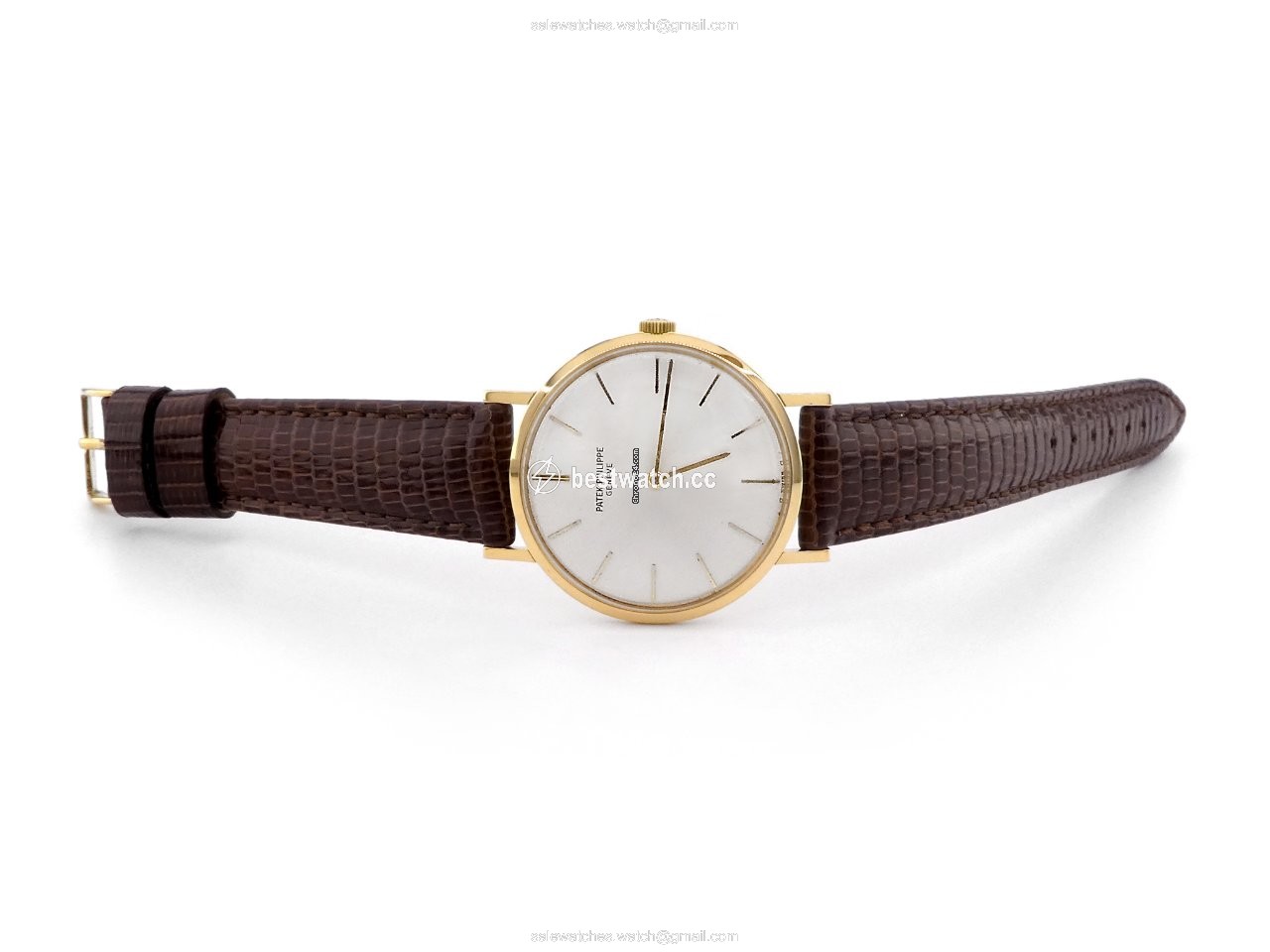 IMG_9085 Patek Philippe Calatrava Mens watch Unisex Manual winding Yellow gold 3537 Replica 2