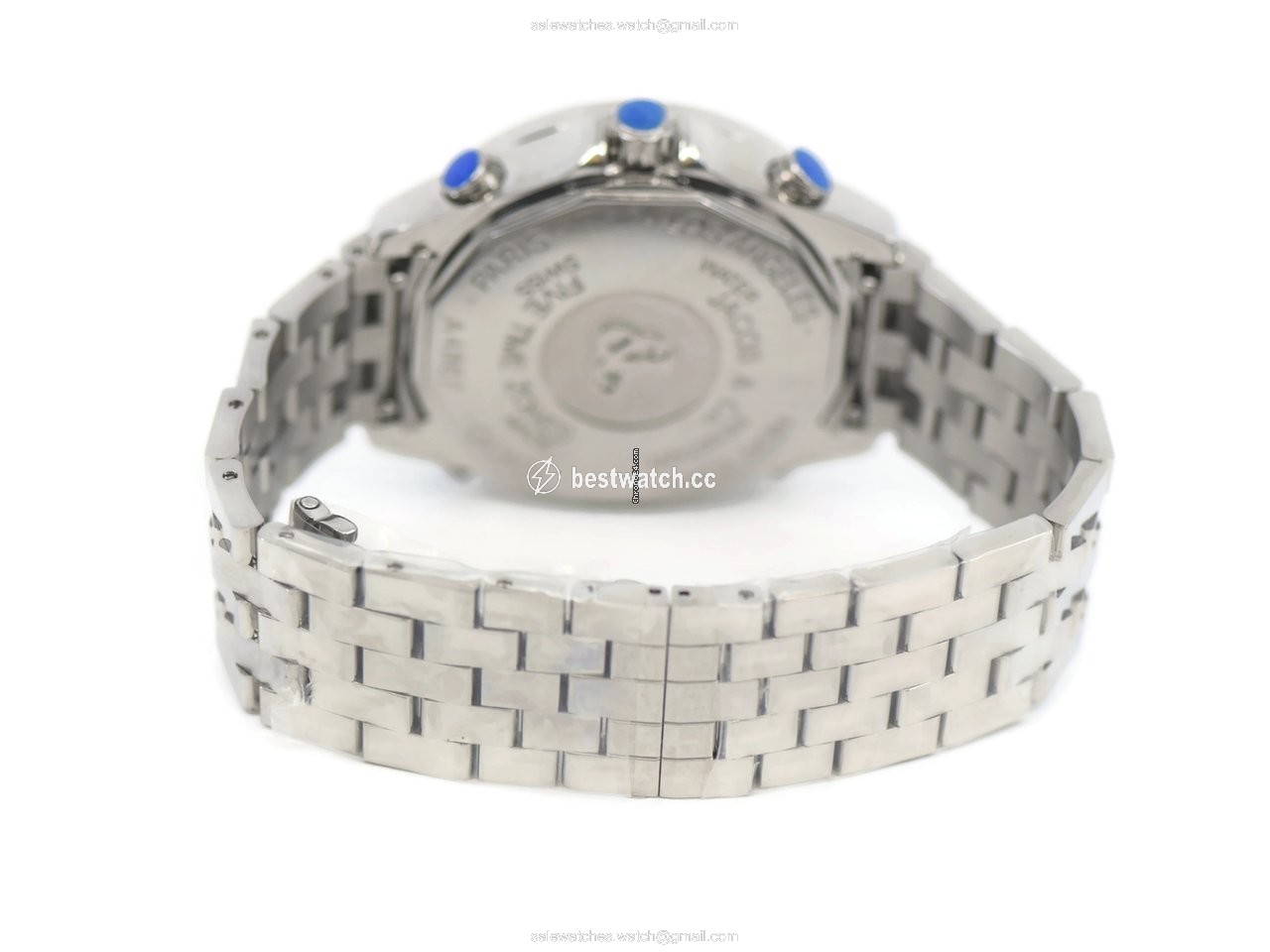 Jacob & Co. Five Time Zone Mens watch Unisex Quartz Steel JCM-7DA Replica 2