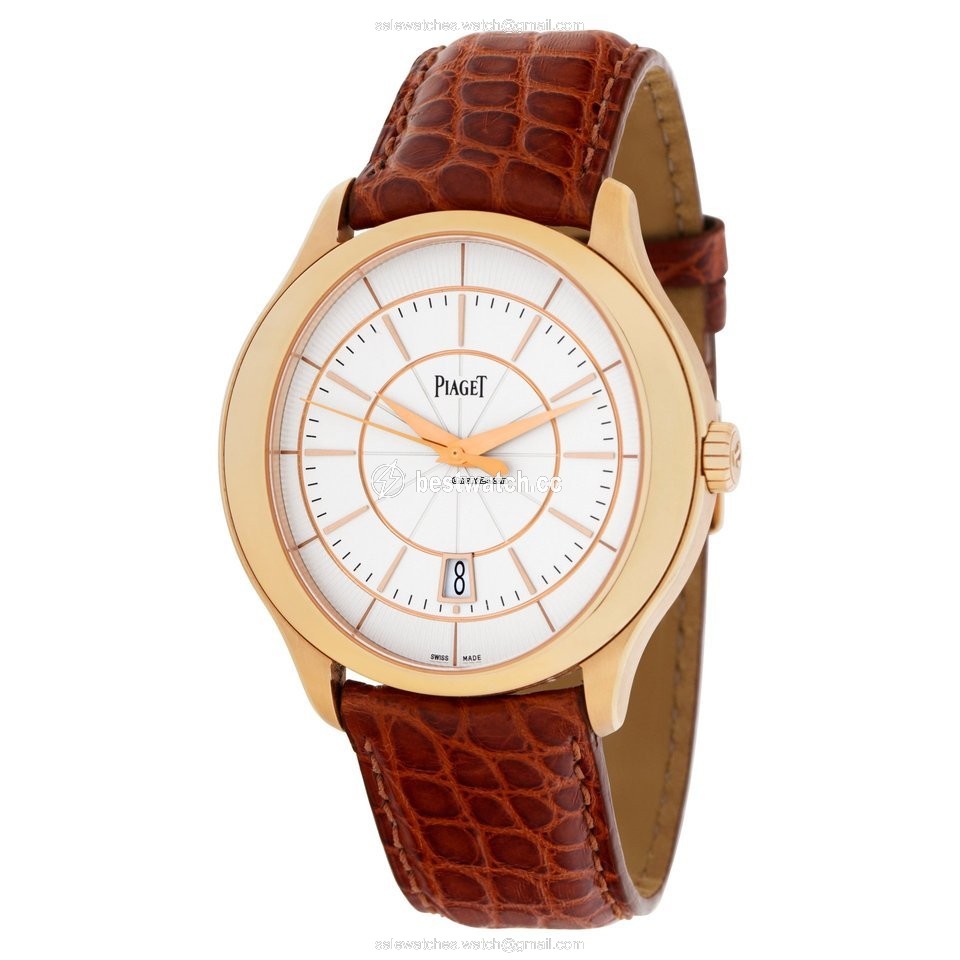 IMG_9085 Piaget Gouverneur Mens watch Unisex Automatic Rose gold GOA37110 Replica 2