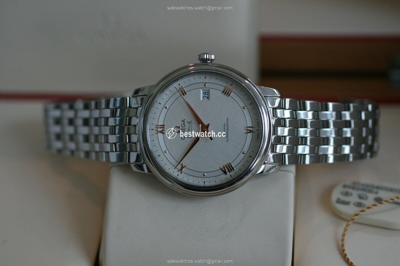 IMG_9085 Omega De Ville Prestige Mens watch Unisex Automatic Steel 424.10.40.20.02.004 Replica 2