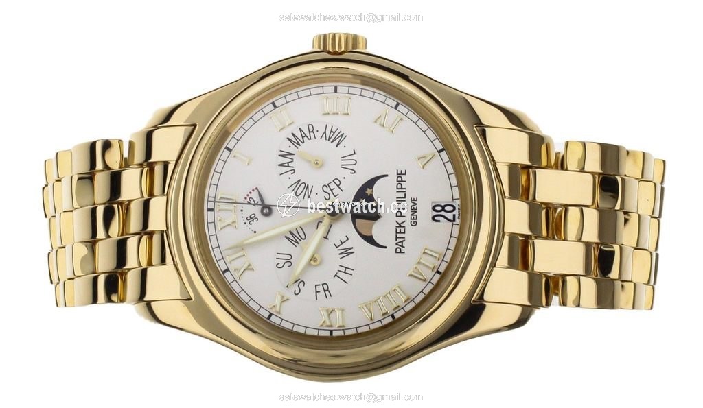 Patek Philippe Annual Calendar Mens watch Unisex Automatic Yellow gold 5036 1J-001 Replica 2