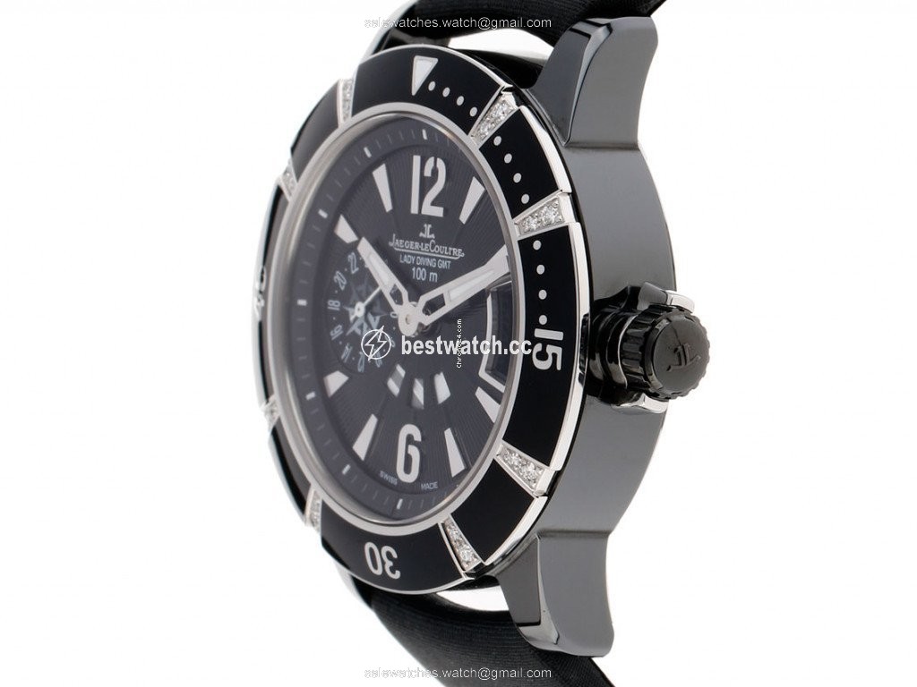 IMG_9085 Jaeger-LeCoultre Master Compressor Diving GMT Womens watch Automatic Ceramic Q189C470 Replica 2