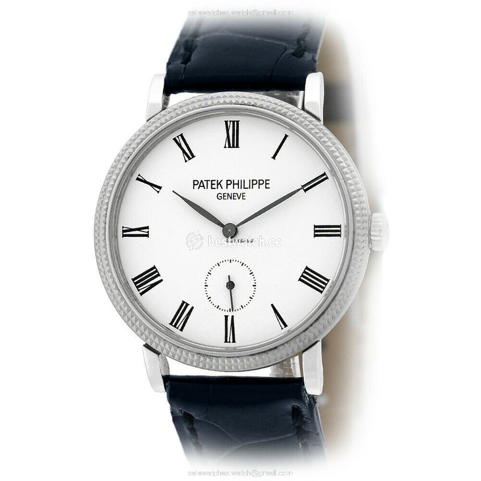 IMG_9085 Patek Philippe Calatrava Mens watch Unisex Automatic White gold 7119G-010 Replica 2