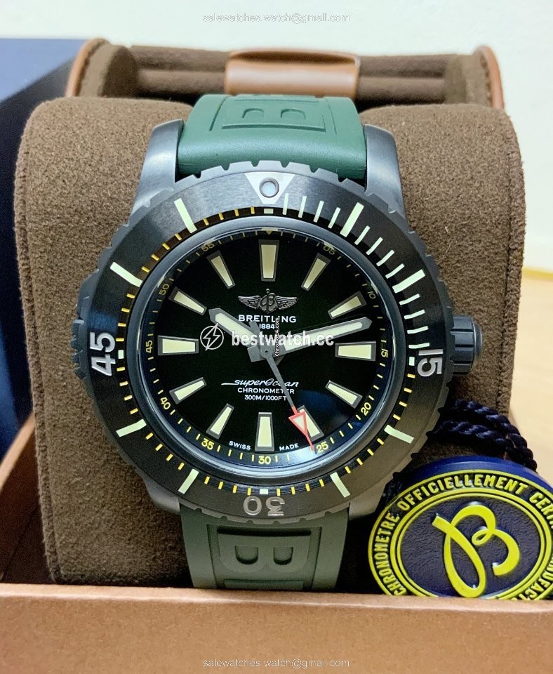 IMG_9085 Breitling Superocean Mens watch Unisex Automatic Titanium V17369241L1S1 Replica 2