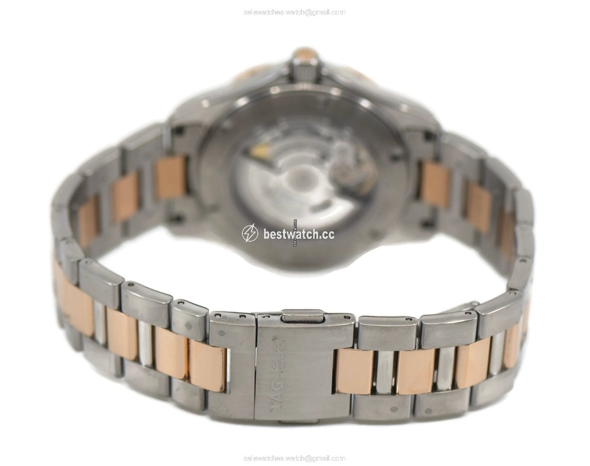TAG Heuer Aquaracer Lady Mens watch Unisex Automatic Gold Steel WAP2150.BD0839 Replica 2