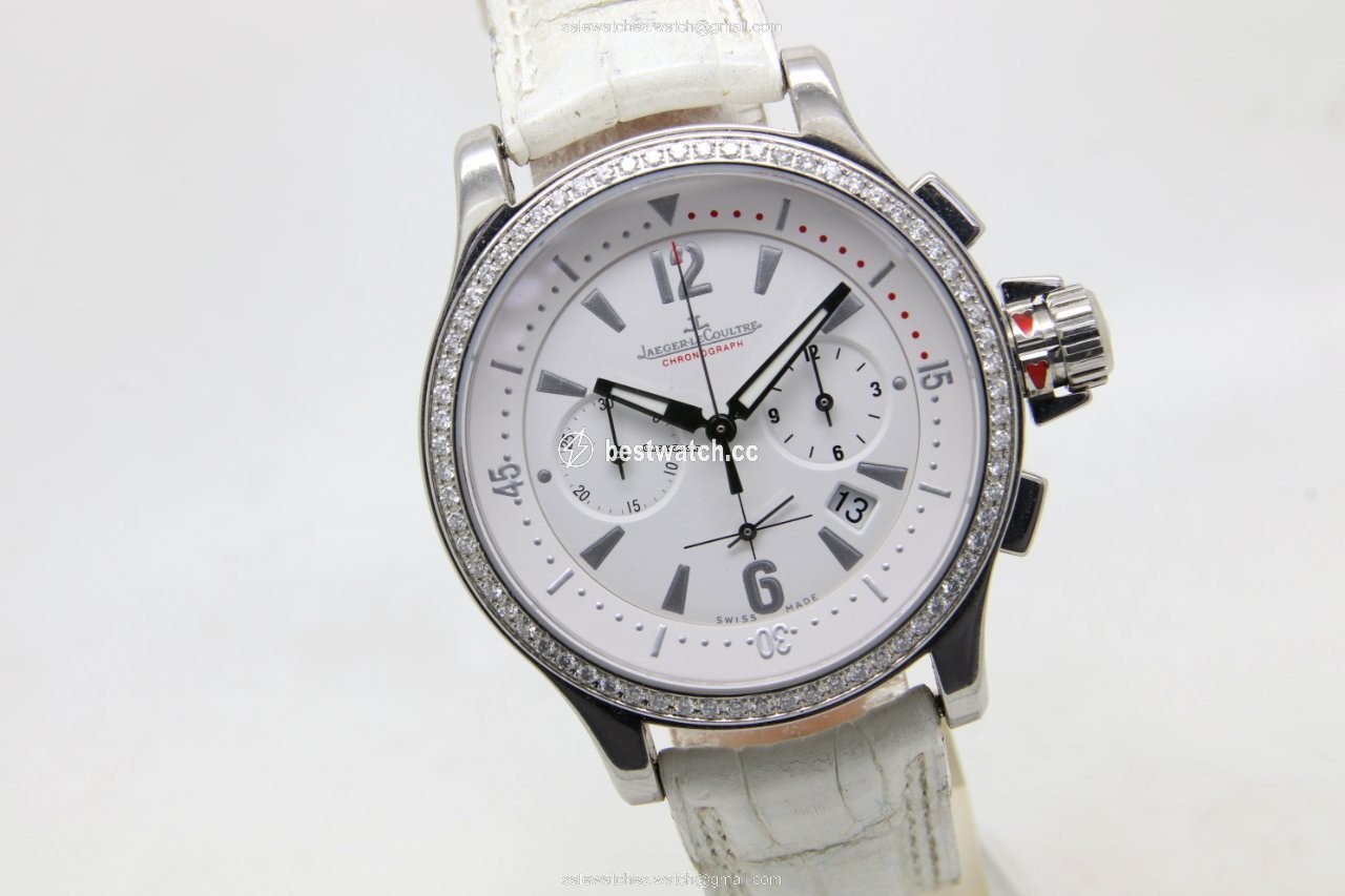 IMG_9085 Jaeger-LeCoultre Master Compressor Chronograph Womens watch Quartz Steel 148.8.31 Replica 2