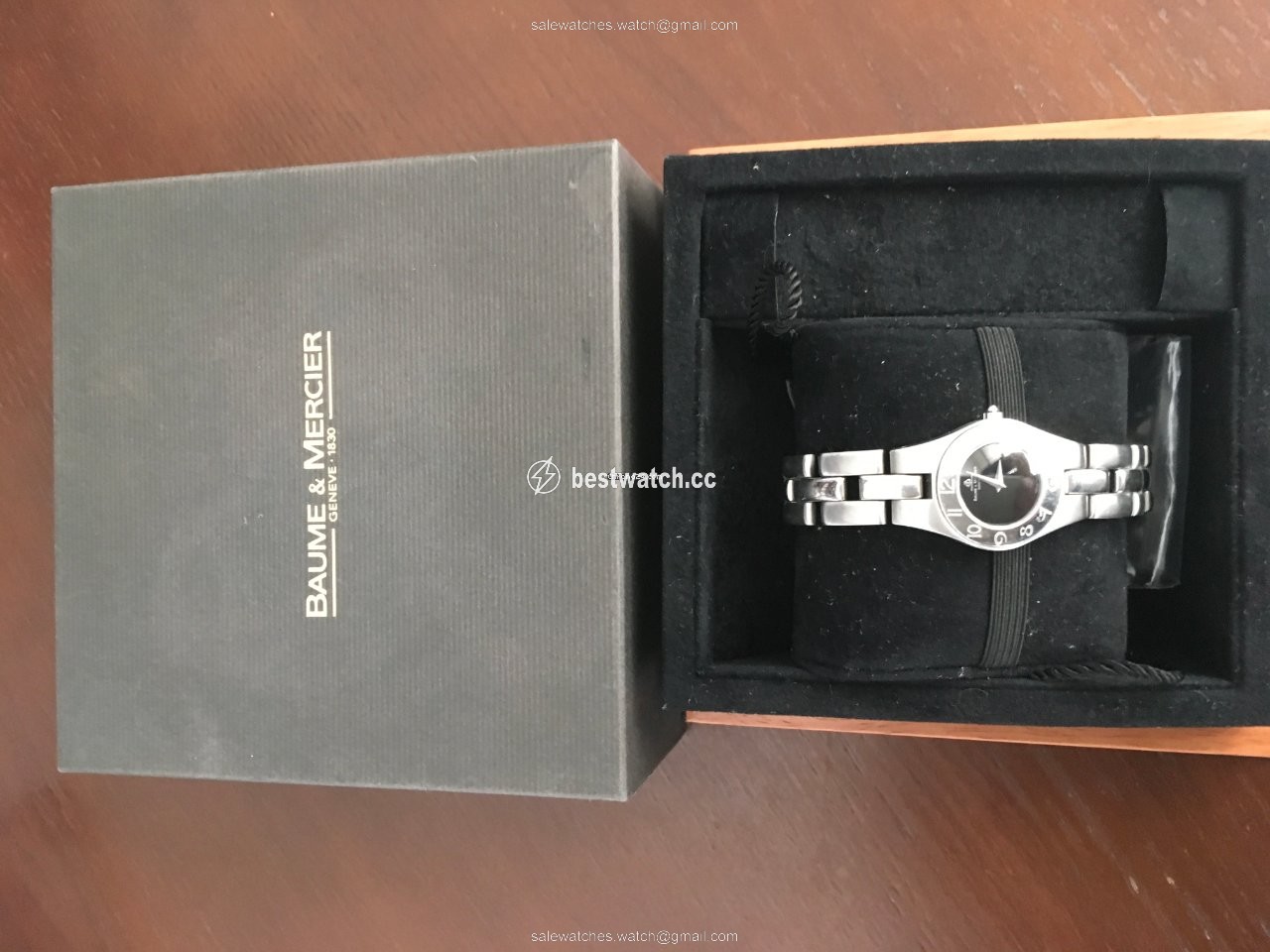 IMG_9085 Baume & Mercier Linea Womens watch Automatic Steel 65337 Replica 2