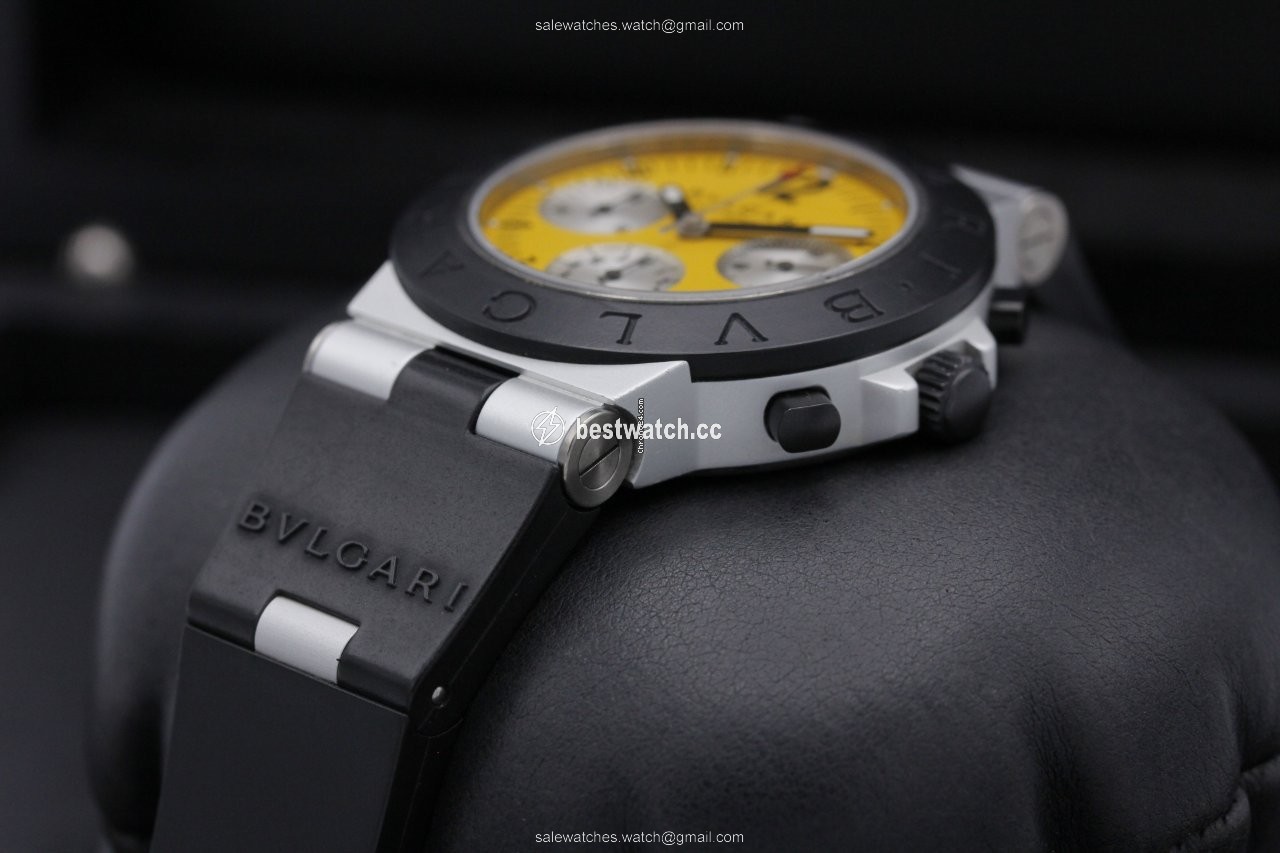Bulgari Diagono Aluminum AL38TA Replica 2
