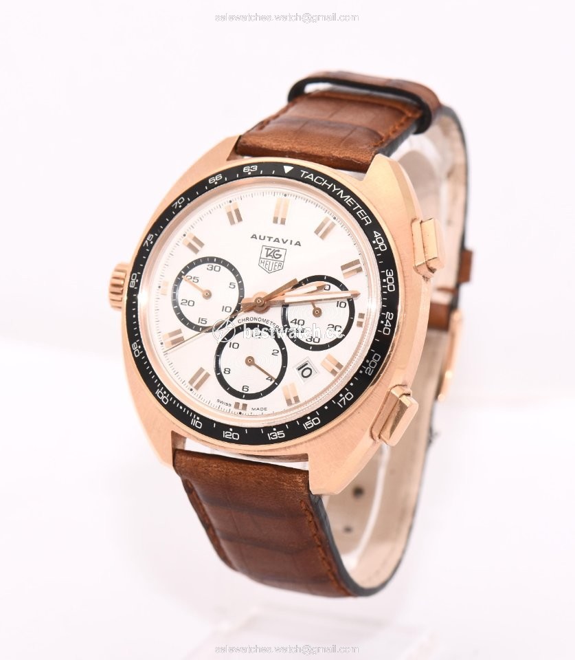 IMG_9085 TAG Heuer Autavia Automatic Rose gold CY5140.FC8158 Replica 2