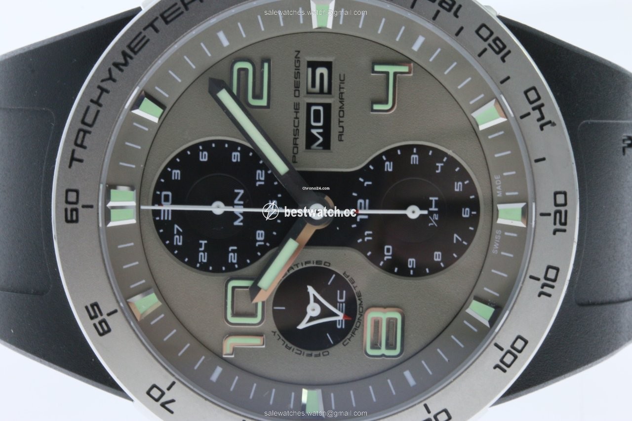 IMG_9085 Porsche Design Flat Six Mens watch Unisex Automatic Steel 63404124169 Replica 2