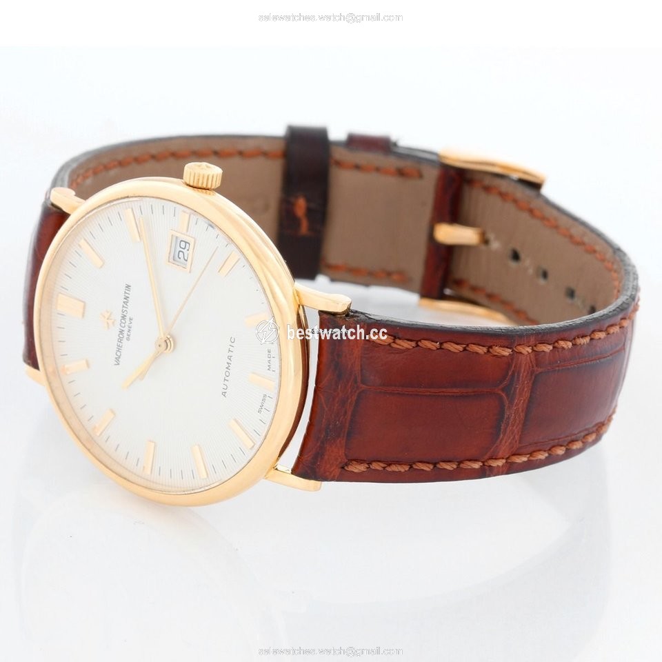 Vacheron Constantin Patrimony Mens watch Unisex Automatic Yellow gold 42002 Replica 2