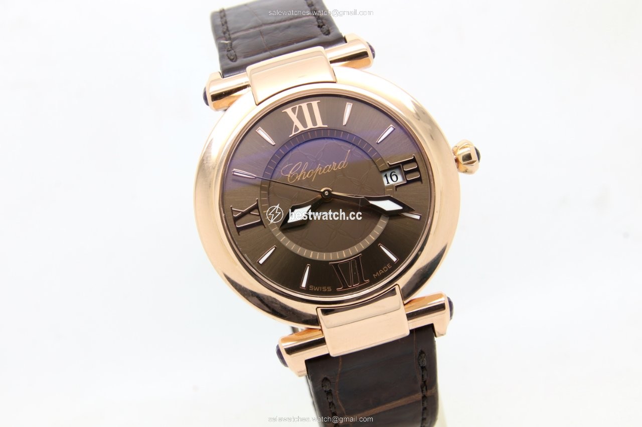 IMG_9085 Chopard Imperiale Womens watch Quartz Rose gold 384221-5009 Replica 2