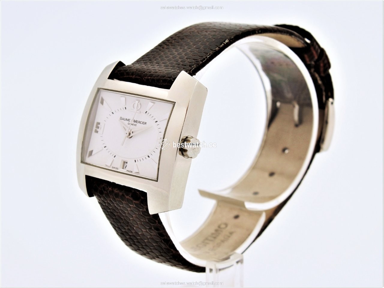 Baume & Mercier Hampton Mens watch Unisex Quartz Steel 65446 Replica 2