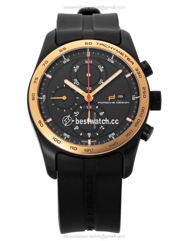 Porsche Design Chronotimer Mens watch Unisex Automatic Rose gold 6010.1.03.004.05.2 Replica 2