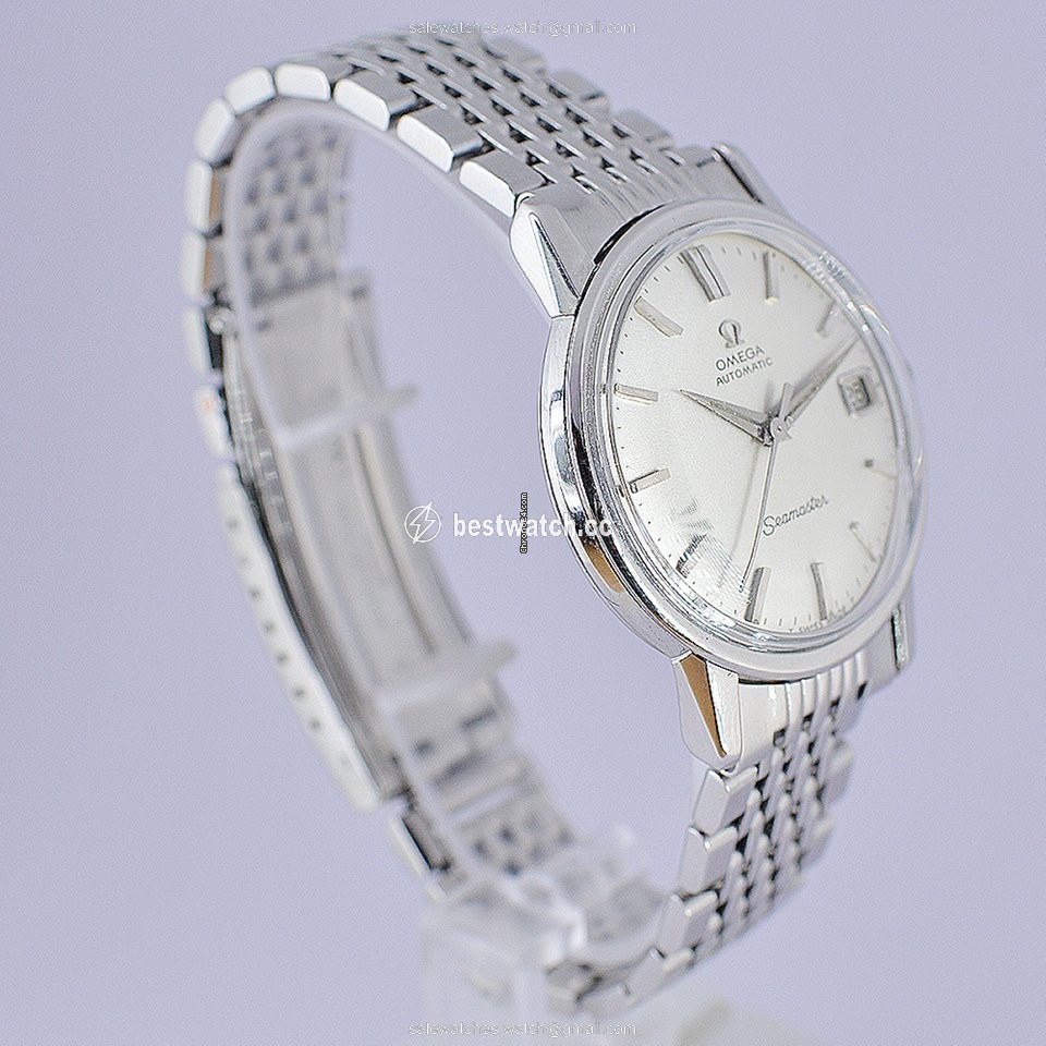 Omega Seamaster Mens watch Unisex Automatic Steel 166.003 Replica 2