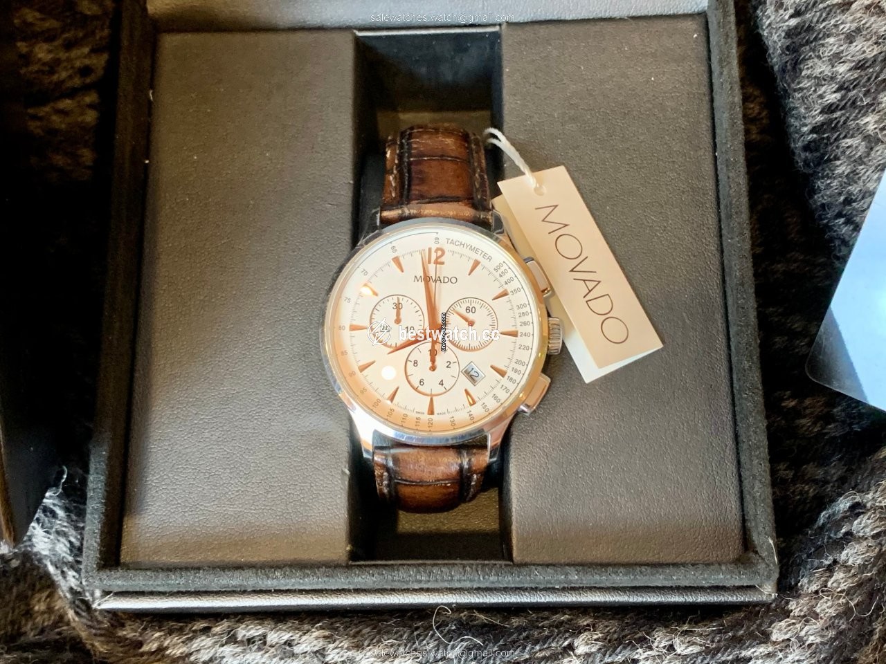 Movado Circa Quartz Steel 0606576 Replica 2