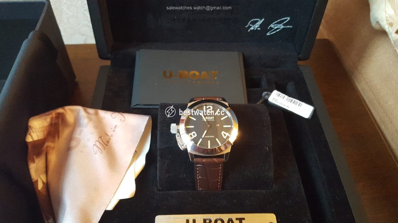 U-Boat Classico Mens watch Unisex Manual winding Steel 9002 Replica 2