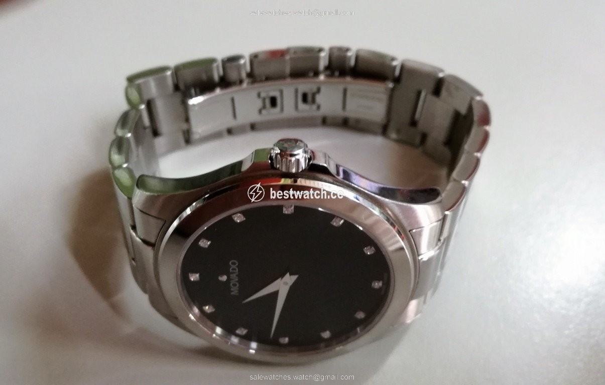 Movado Masino Mens watch Unisex Quartz Steel 0607202 Replica 2