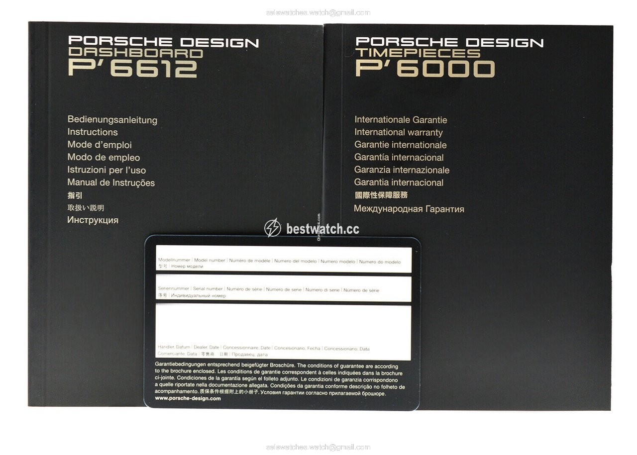 IMG_9085 Porsche Design Dashboard Mens watch Unisex Automatic Titanium P6612 6612.14.40.1139 Replica 2