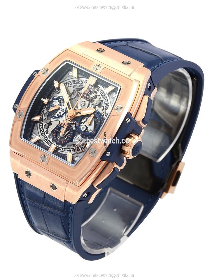 IMG_9085 Hublot Spirit of Big Bang Mens watch Unisex Automatic Rose gold 641.OX.7180.LR Replica 2