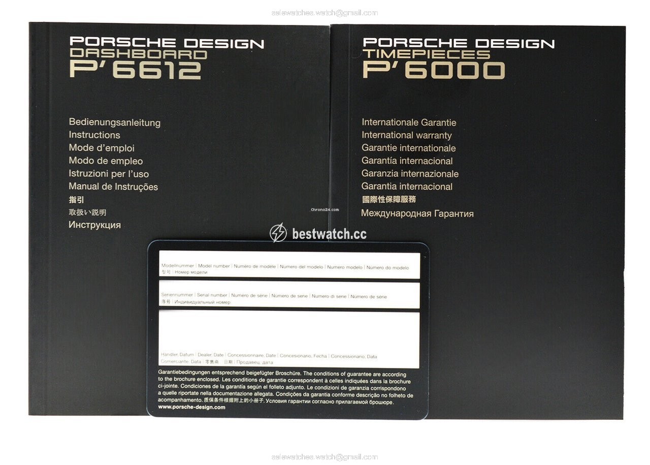IMG_9085 Porsche Design Dashboard Mens watch Unisex Automatic Aluminum P6612 6612.17.84.1190 Replica 2