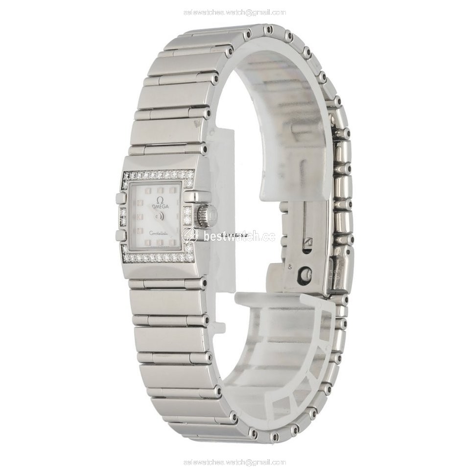 Omega Constellation Ladies Womens watch Quartz Steel 1537.71.00 Replica 2