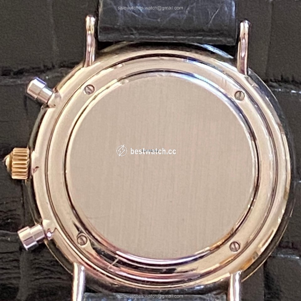 IWC Portofino Chronograph Mens watch Unisex Quartz Gold Steel IW3731 Replica 2