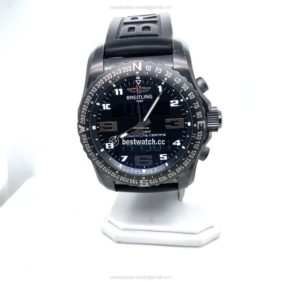 IMG_9085 Breitling Cockpit B50 Mens watch Unisex Quartz Titanium VB5010 Replica 2