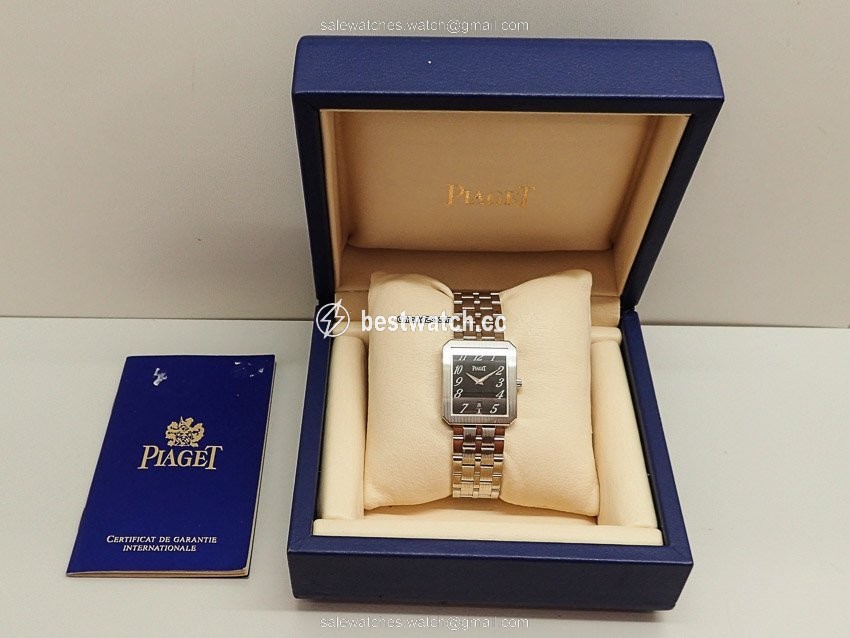 IMG_9085 Piaget Protocole Mens watch Unisex Automatic White gold 26354 Replica 2