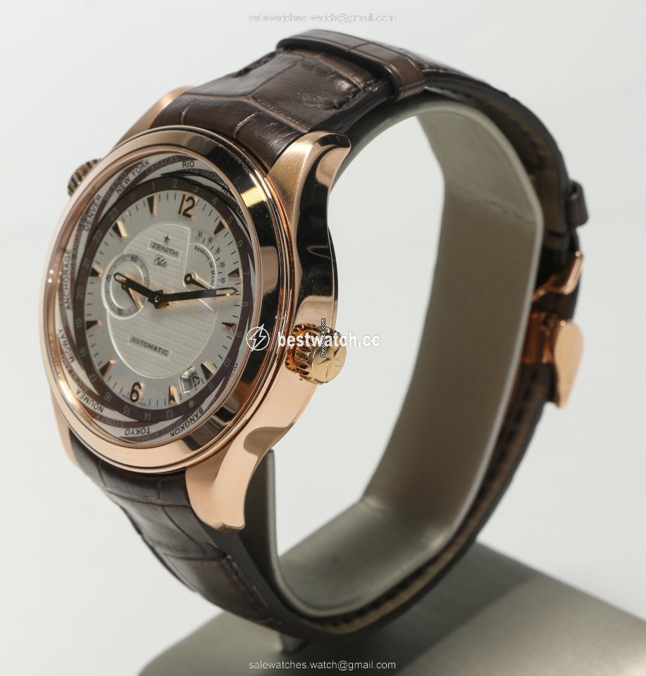 IMG_9085 Zenith Mens watch Unisex Automatic Rose gold 18.0520.687 01.C679 Replica 2