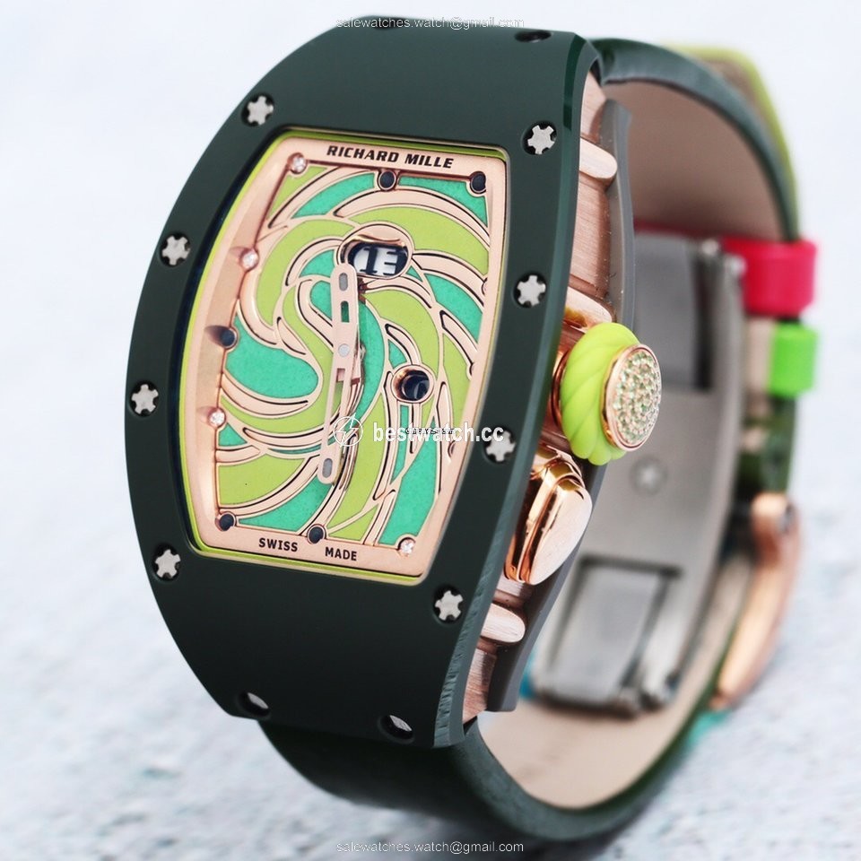 IMG_9085 Richard Mille RM 037 Womens watch Automatic Ceramic RM37-01 Replica 2
