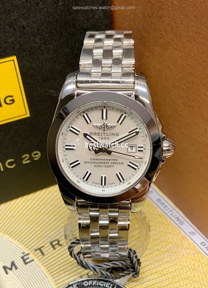 IMG_9085 Breitling Galactic Womens watch Quartz Steel W7234812 A784 791A Replica 2