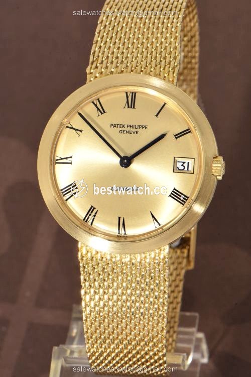 IMG_9085 Patek Philippe Calatrava Mens watch Unisex Automatic Yellow gold 3565 1 Replica 2