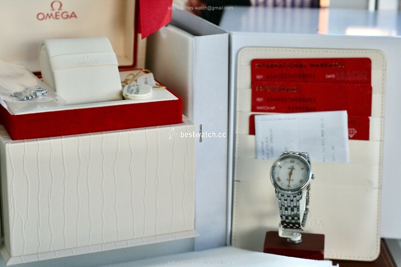 IMG_9085 Omega De Ville Prestige Womens watch Quartz Steel 424.10.27.60.55.001 Replica 2