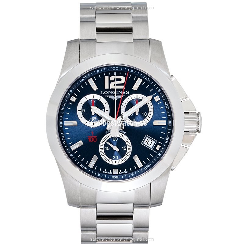 IMG_9085 Longines Conquest Mens watch Unisex Quartz Steel L37004966 Replica 2