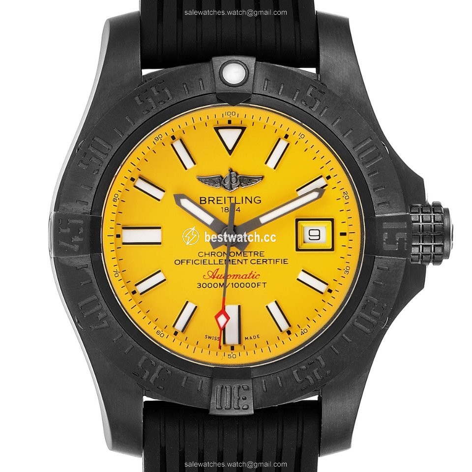 Breitling Avenger II Seawolf Mens watch Unisex Automatic Steel M17331 Replica 2