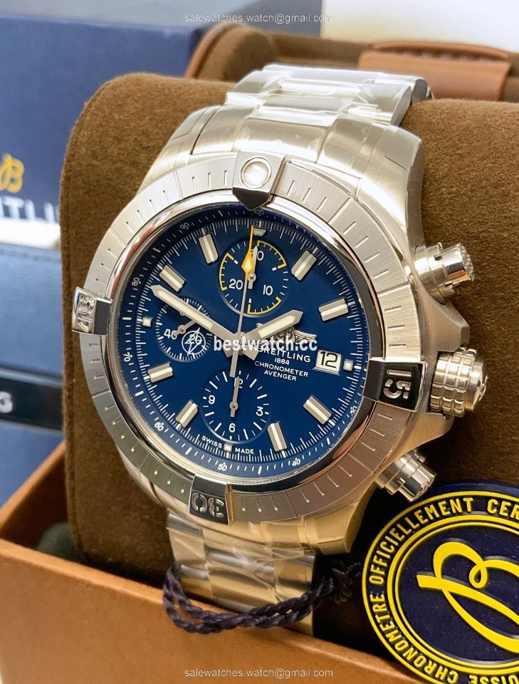 Breitling Avenger Mens watch Unisex Automatic Steel A13317101C1A1 Replica 2