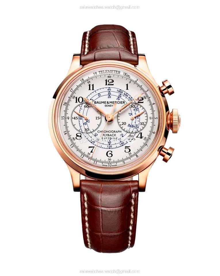 IMG_9085 Baume & Mercier Capeland Mens watch Unisex Automatic Rose gold M0A10007 Replica 2