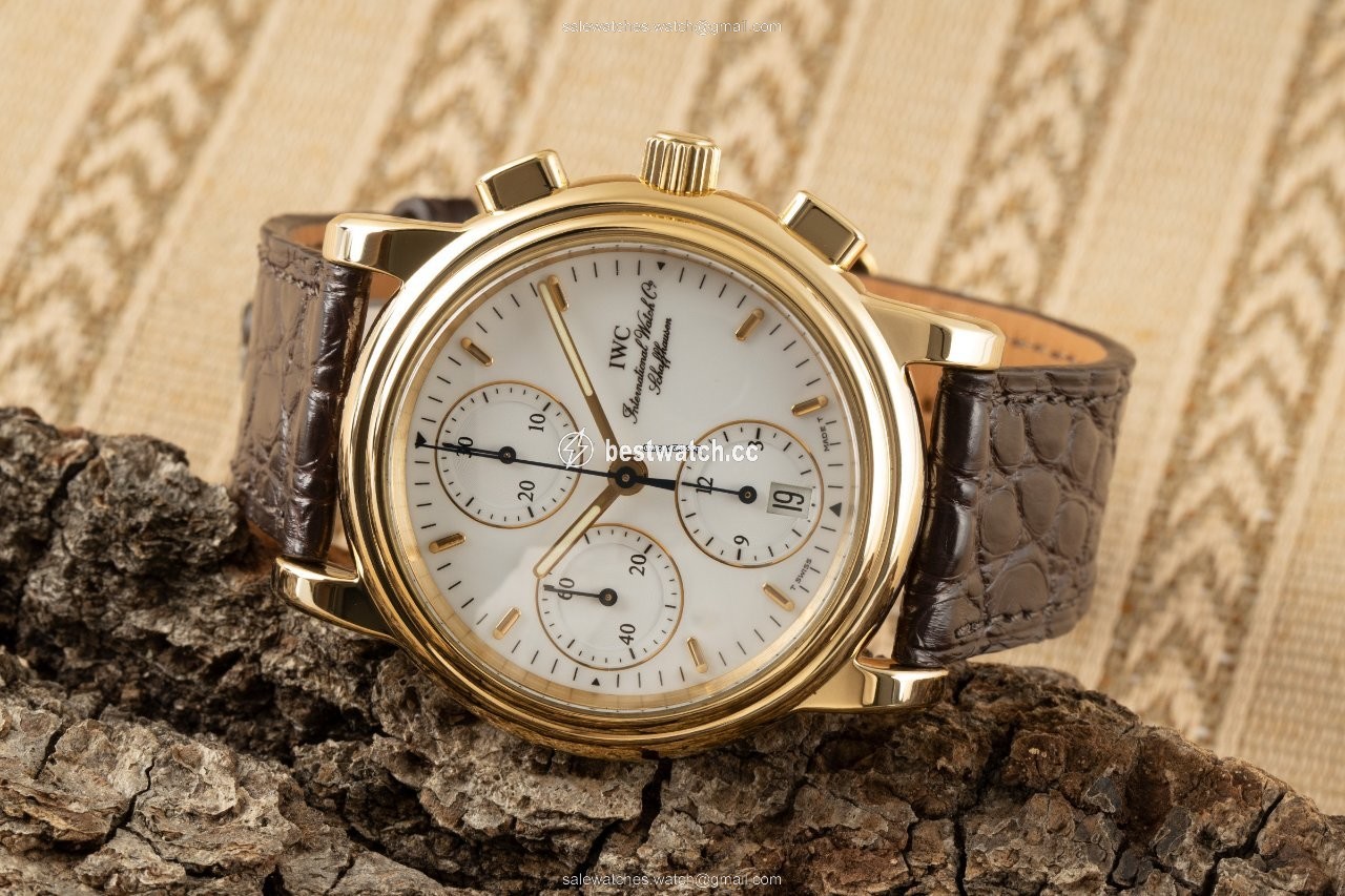 IMG_9085 IWC Mens watch Unisex Automatic Yellow gold 3703 Replica 2
