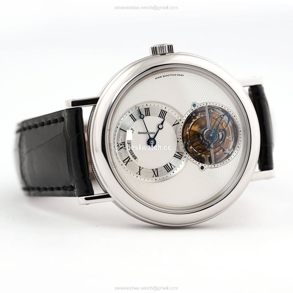 IMG_9085 Breguet Classique Complications Mens watch Unisex Manual winding Platinum 5357PT 1B 9V6 Replica 2