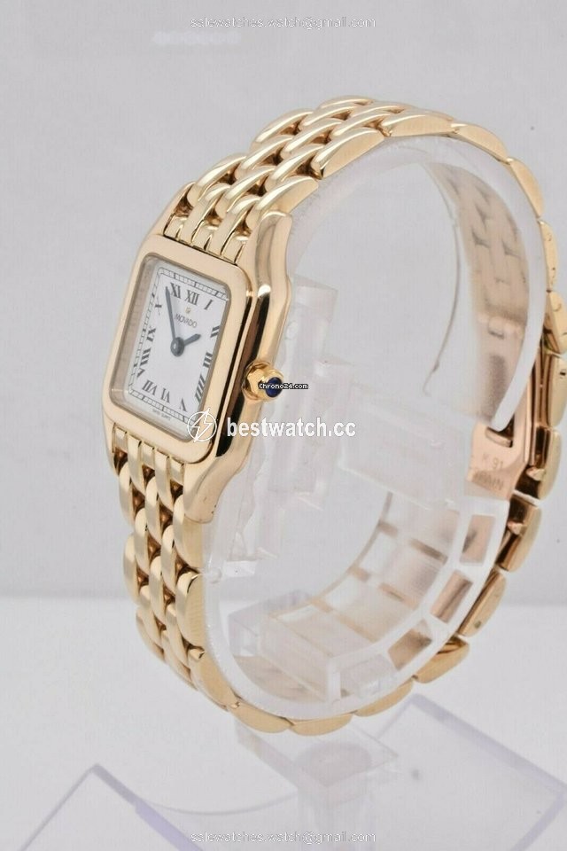 IMG_9085 Movado Womens watch Quartz Yellow gold 74259431 Replica 2