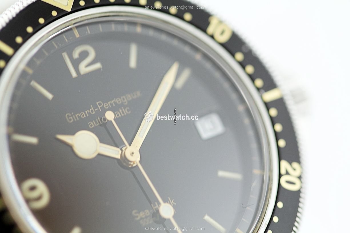 IMG_9085 Girard Perregaux Sea Hawk Mens watch Unisex Automatic Steel 7300 Replica 2
