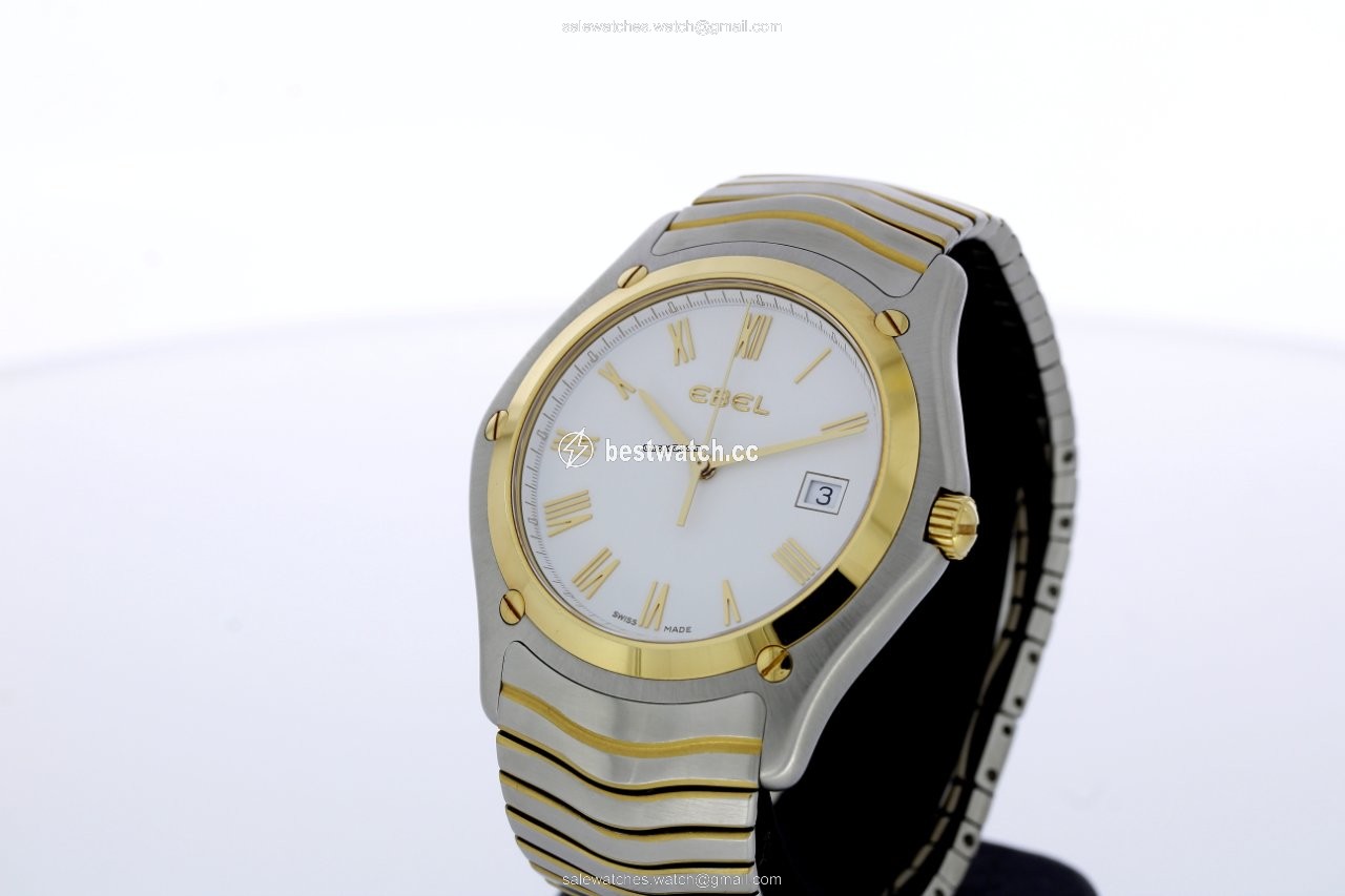 IMG_9085 Ebel Classic Mens watch Unisex Quartz Gold Steel 1255F51 0225 Replica 2